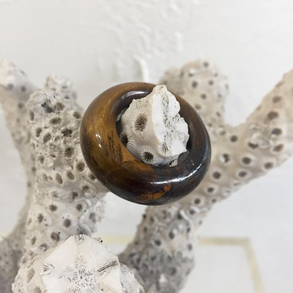 Tiger Eye Ring - Picture 2 of 3